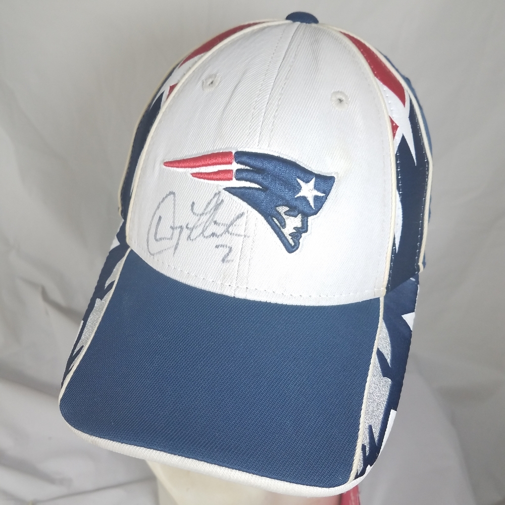 New England signed Patriots Hat